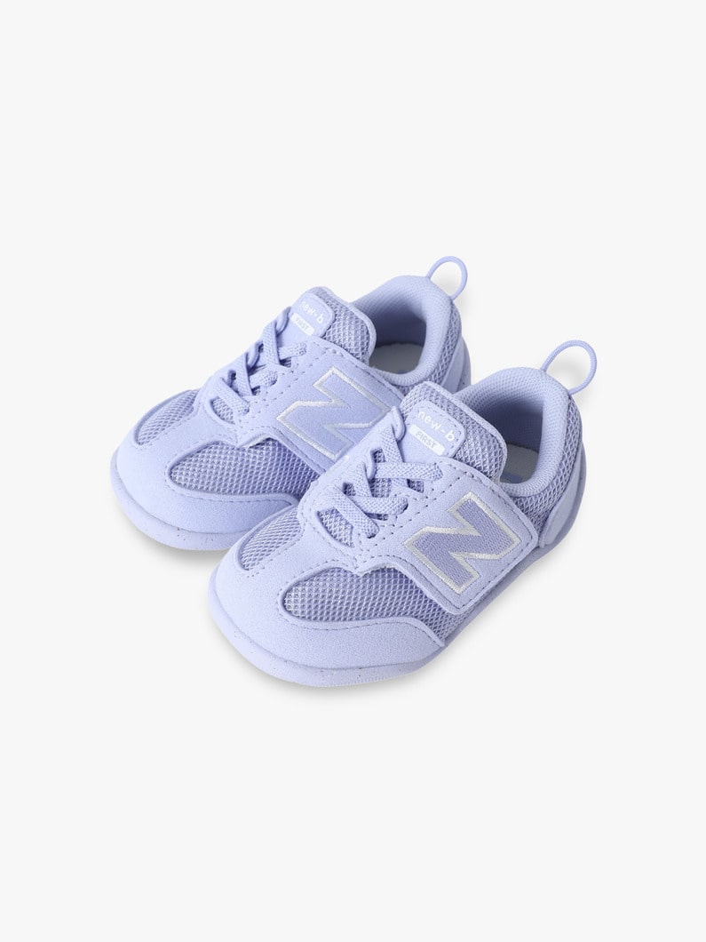 ニュー ビー ファースト フック アンド ループ（パープル/グレー/11-14cm） 詳細画像 purple 1