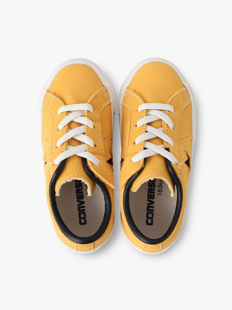 ワンスター イージー オン シューズ（ゴールド/ブラック15-21cm） 詳細画像 gold 4