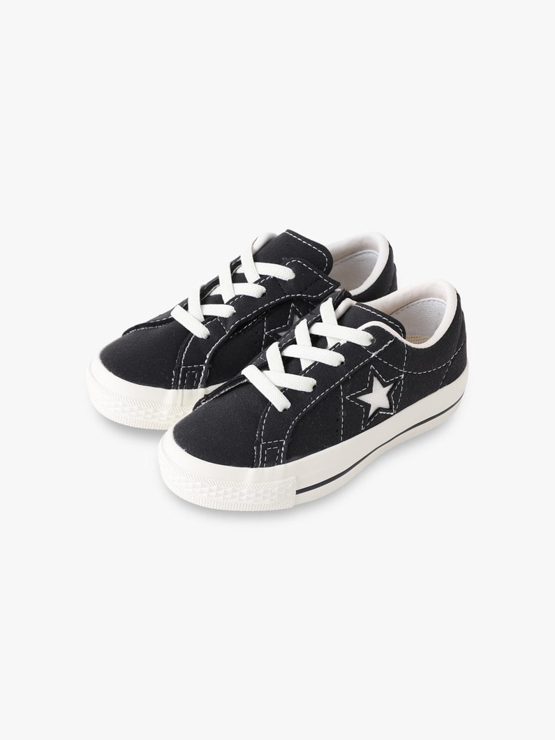 ワンスター イージー オン シューズ（ゴールド/ブラック15-21cm） 詳細画像 black