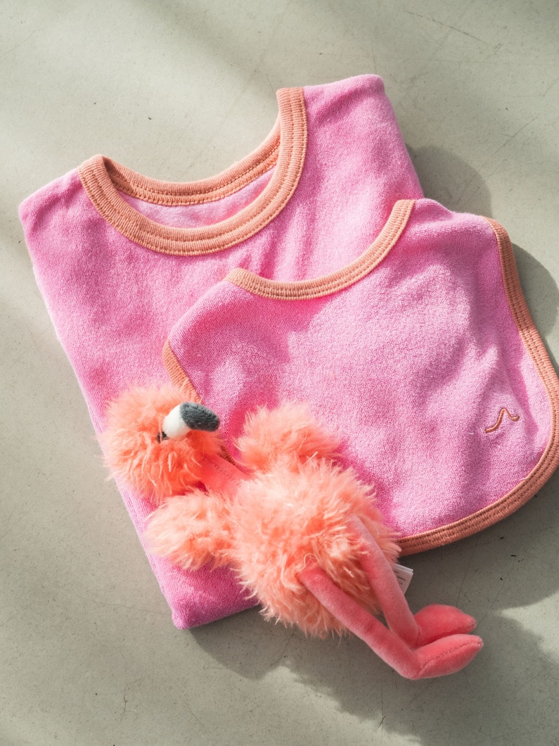 パイル タンク ロンパース（ピンク/ネイビー/70-80cm） 詳細画像 navy 6