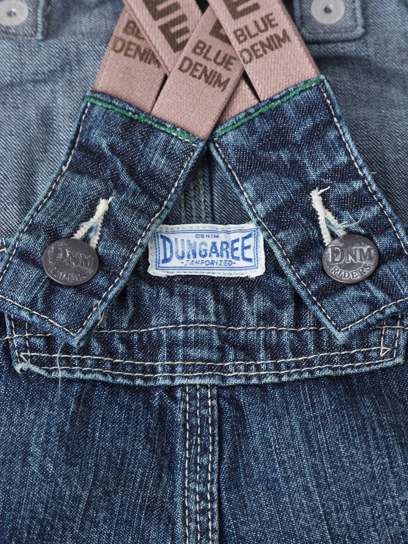 8 オンス デニム オーバーオール（ネイビー/105-125cm） 詳細画像 navy 4