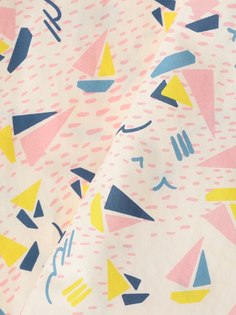 ヨット プリント ヴォーゲン ベビー オーバーオール（アイボリー/ネイビー/80-90cm） 詳細画像 ivory 4