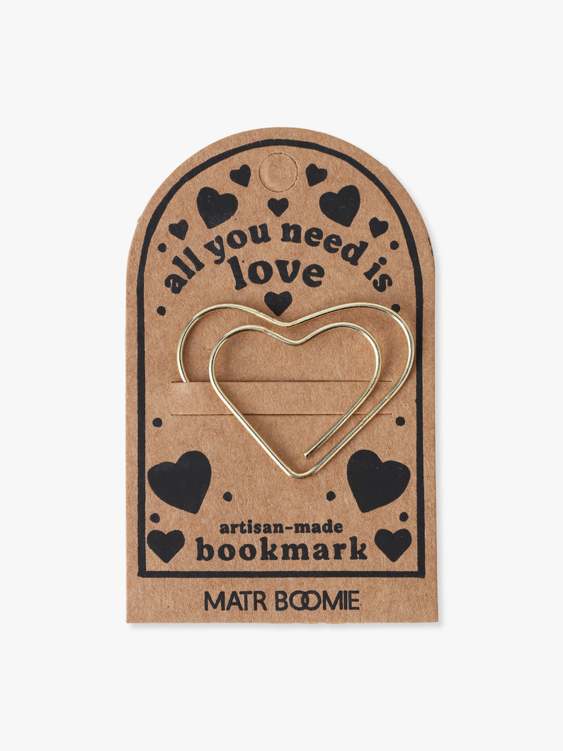 キターブ ハート ワイヤーブックマーク 詳細画像 other 1