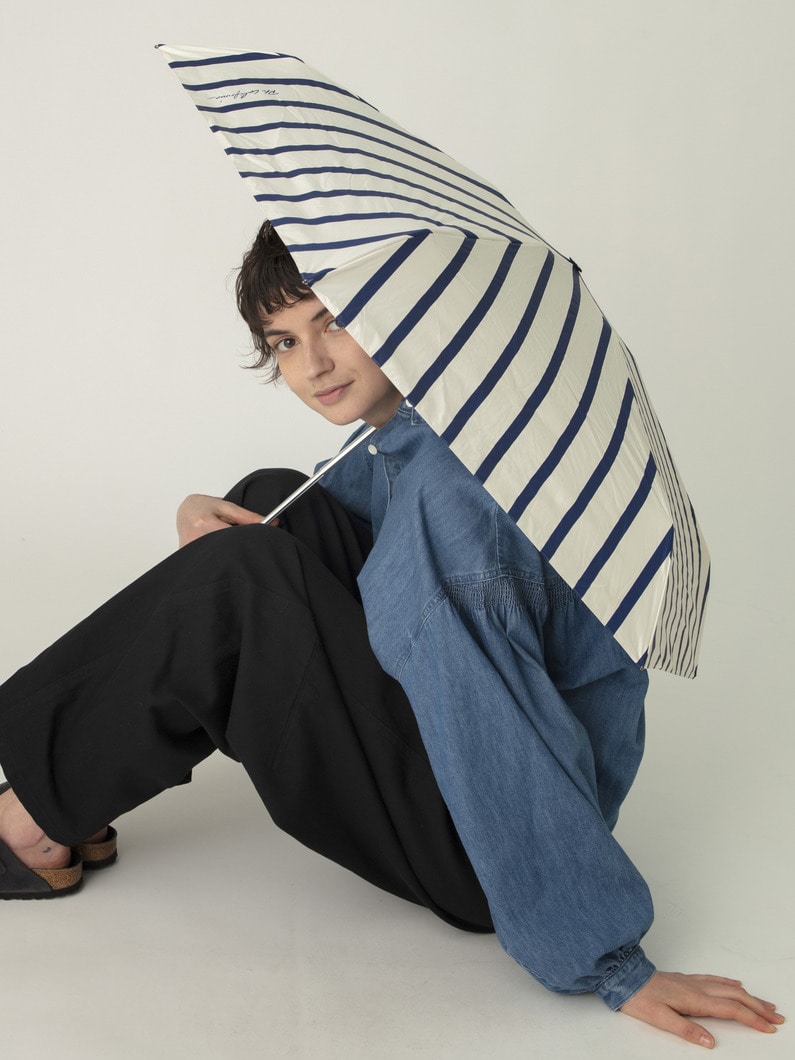 RHカリフォルニア オールウェザー ストライプ アンブレラ 詳細画像 navy 1
