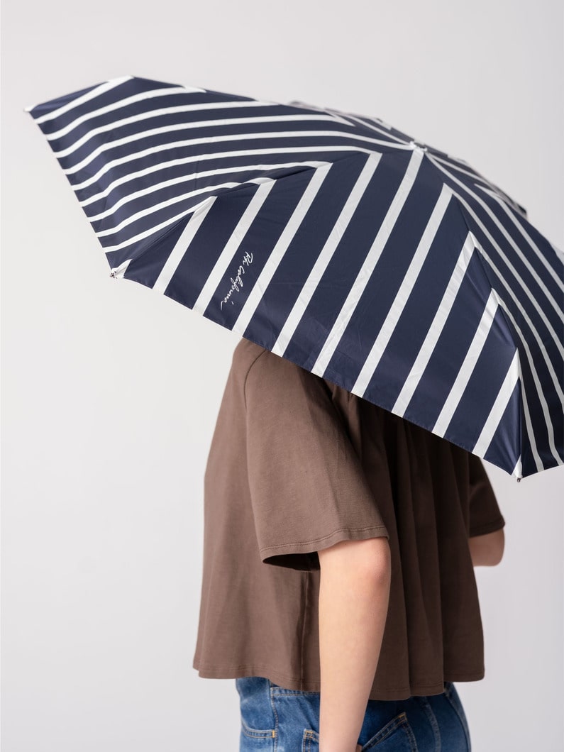 RHカリフォルニア オールウェザー ストライプ アンブレラ 詳細画像 navy 2