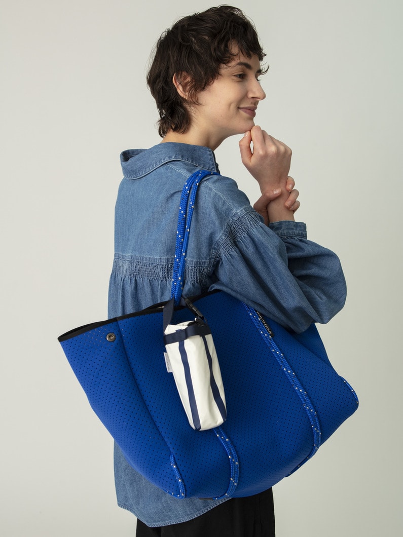 RHカリフォルニア オールウェザー ストライプ アンブレラ 詳細画像 navy 3