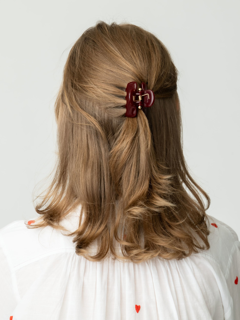 NO.2 クロー クリップ（M） 詳細画像 wine red