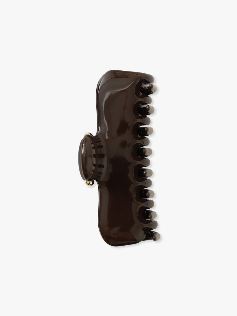 NO.4 クロー クリップ（L） 詳細画像 dark brown