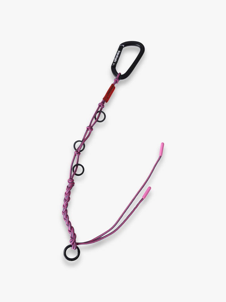 ブレイデッドキーチェーン 詳細画像 pink