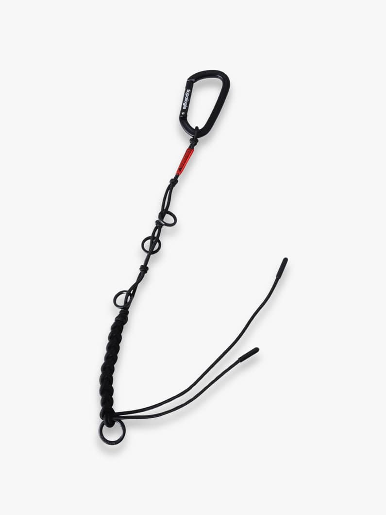 ブレイデッドキーチェーン 詳細画像 black