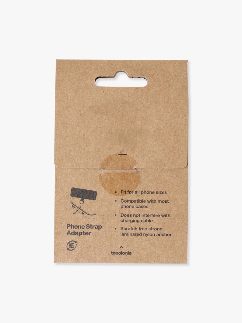 フォンストラップ アダプター 詳細画像 black 1