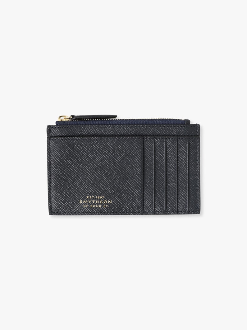 パナマ 8カードスロット コインパース 詳細画像 navy