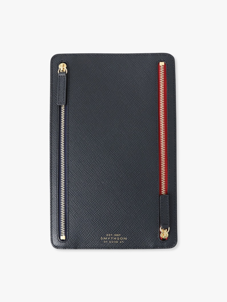 パナマ マルチジップ ケース 詳細画像 navy