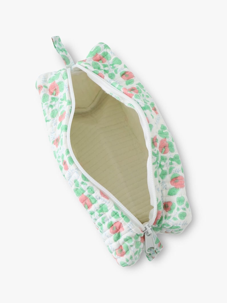 ブルーベリープリント メイクアップバッグ 詳細画像 light green 3