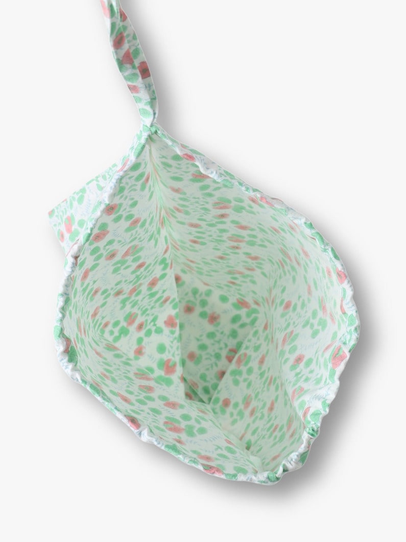 ブルーベリープリント ランドリーバッグ（M） 詳細画像 light green 3