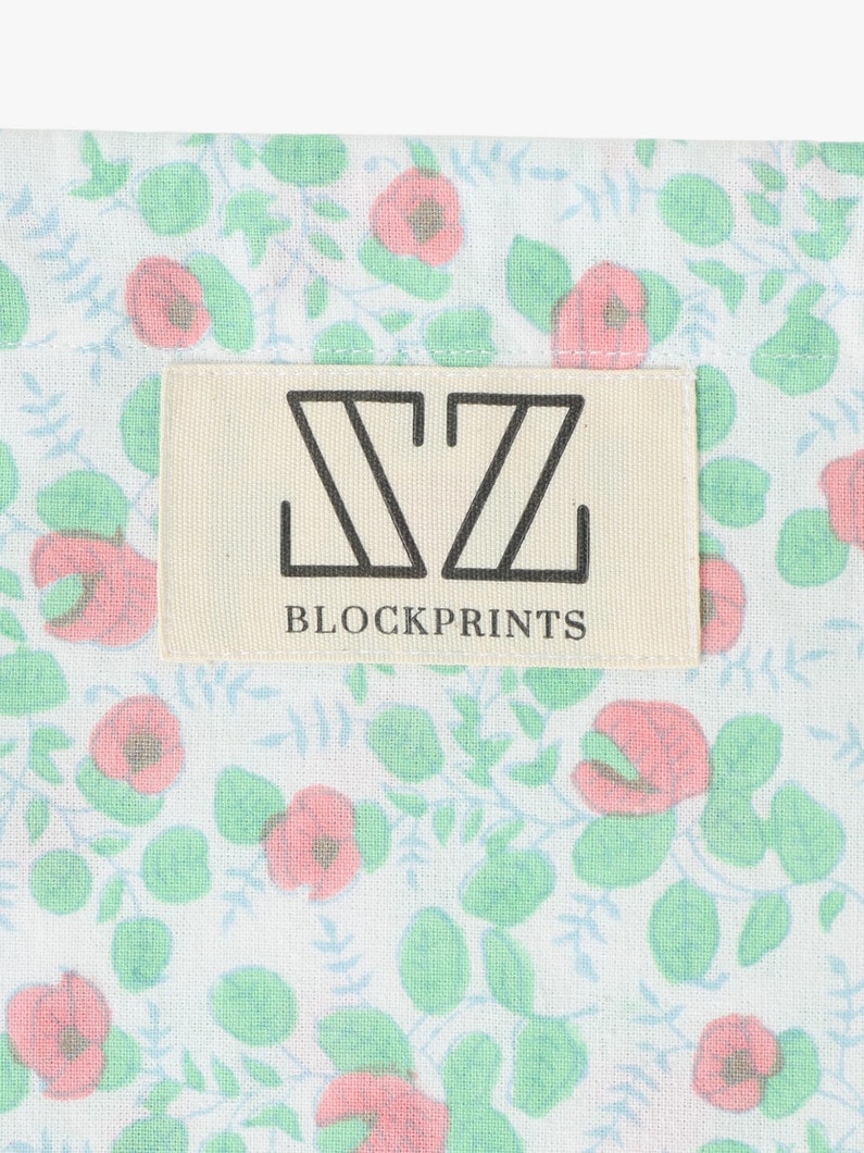 ブルーベリープリント ランドリーバッグ（L） 詳細画像 light green 4