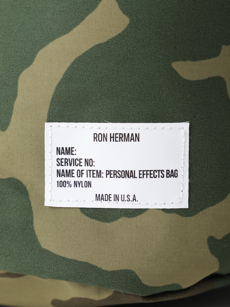 MIS パーソナルエフェクト バッグ（ウッドランドカモ/ブラックハンドル） 詳細画像 black 4