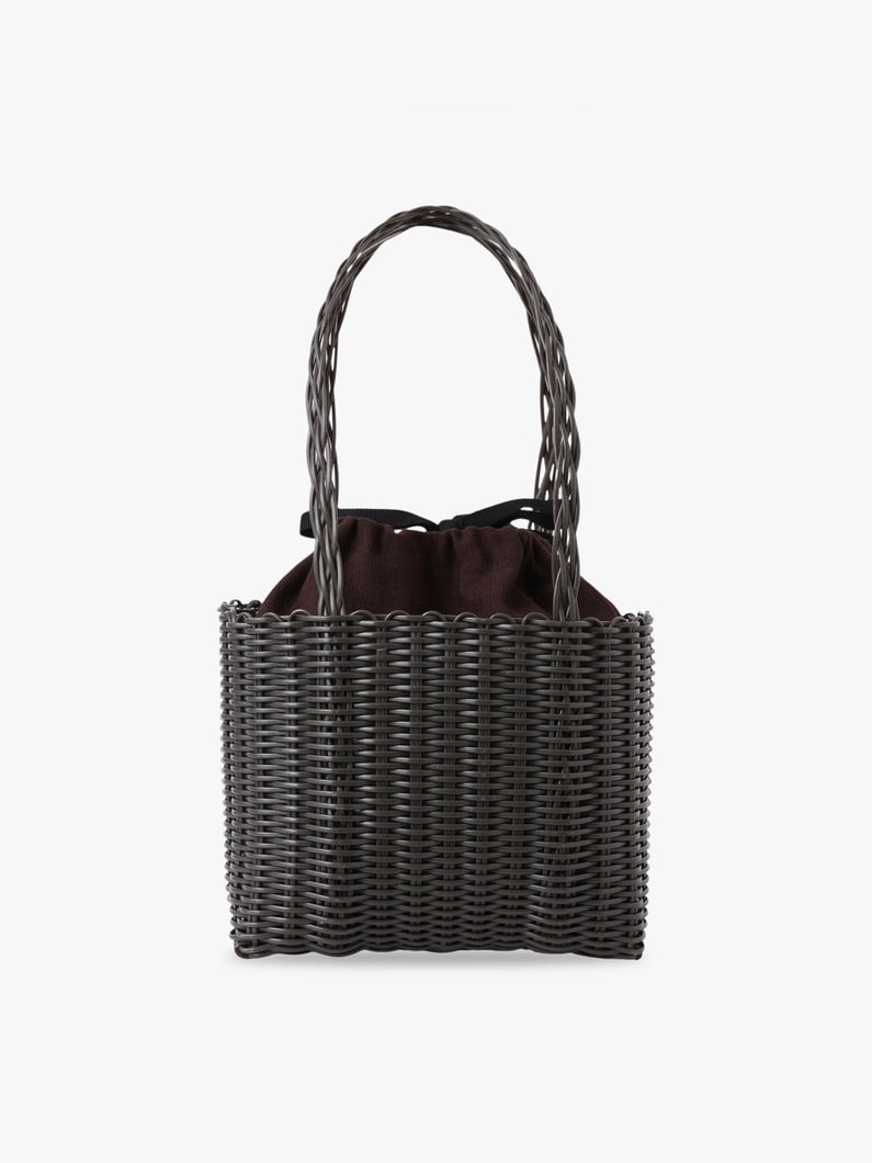 ハンドルミニ ショートバッグ 詳細画像 dark brown