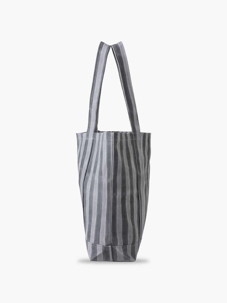 スモール トートバッグ（ワイドストライプ） 詳細画像 black 2