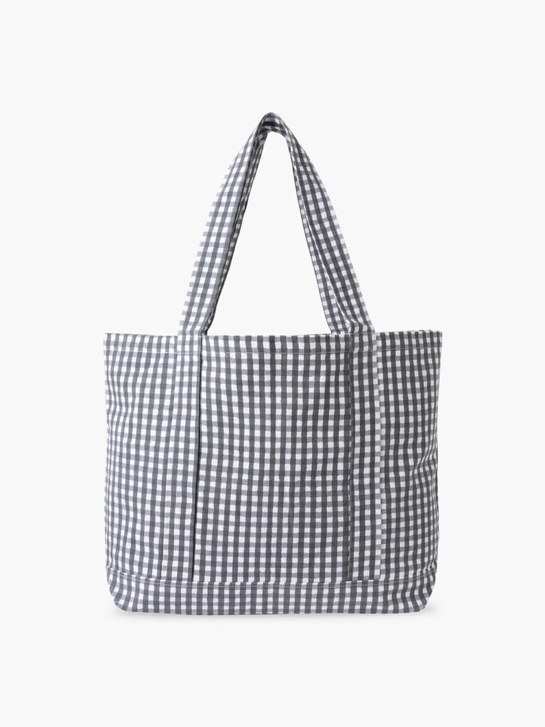 スモール トートバッグ（ギンガムチェック） 詳細画像 black 1