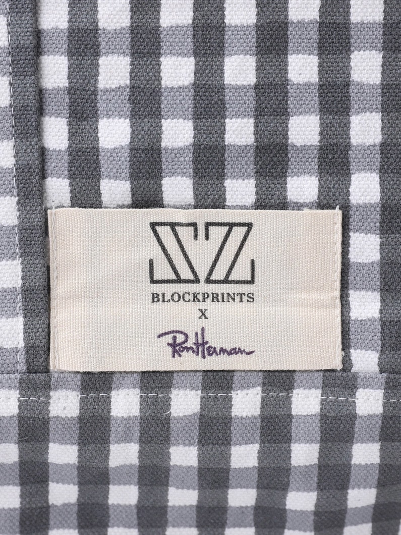 スモール トートバッグ（ギンガムチェック） 詳細画像 black 4