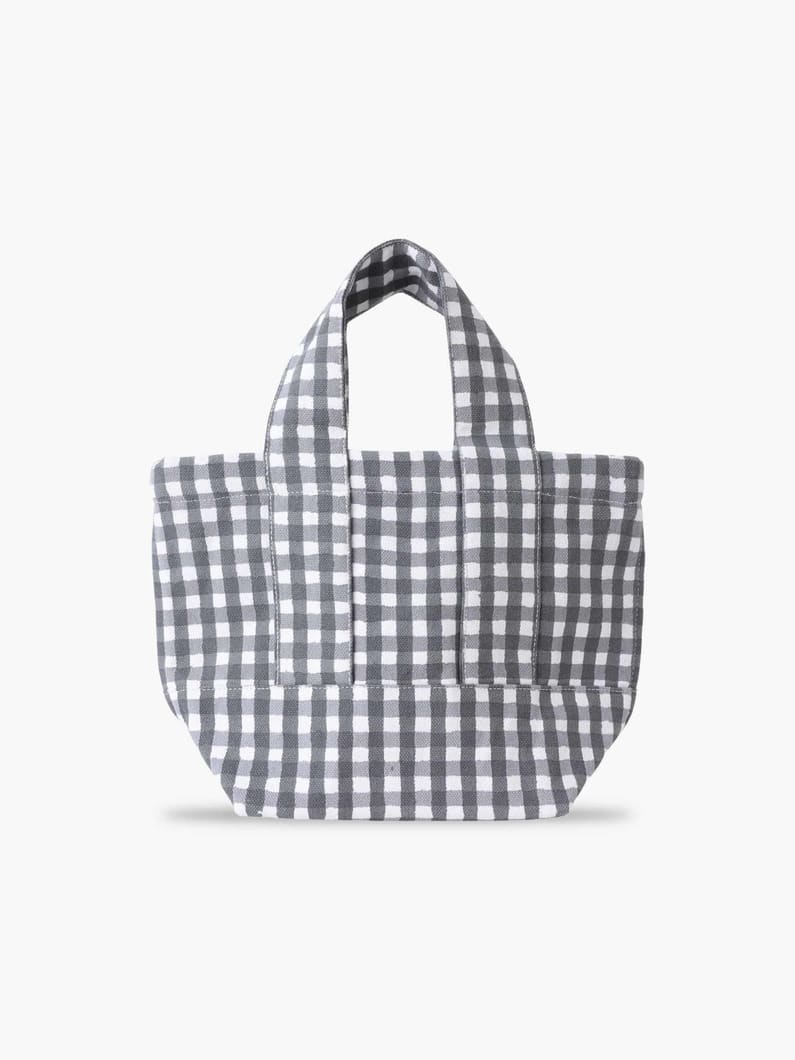 ミニ メイン トートバッグ（ギンガムチェック） 詳細画像 black 1