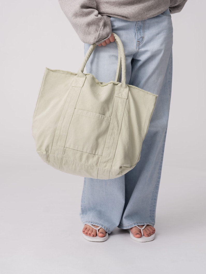 RHカリフォルニア フリンジトートバッグ（ライトグリーン/M） 詳細画像 light green 1