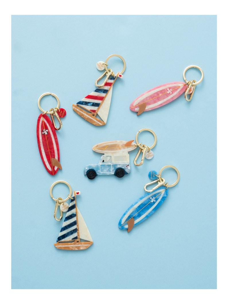 セイルボート バッグチャーム 詳細画像 blue 2