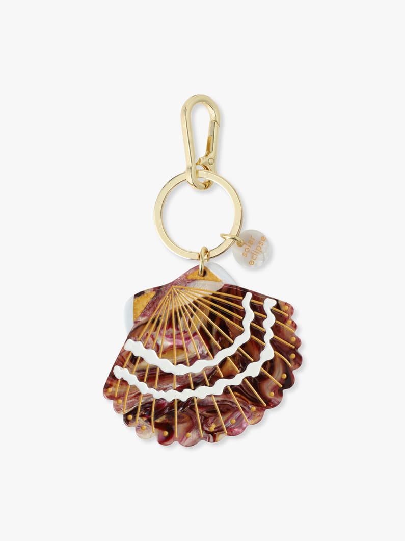 シーシェル バッグチャーム 詳細画像 purple