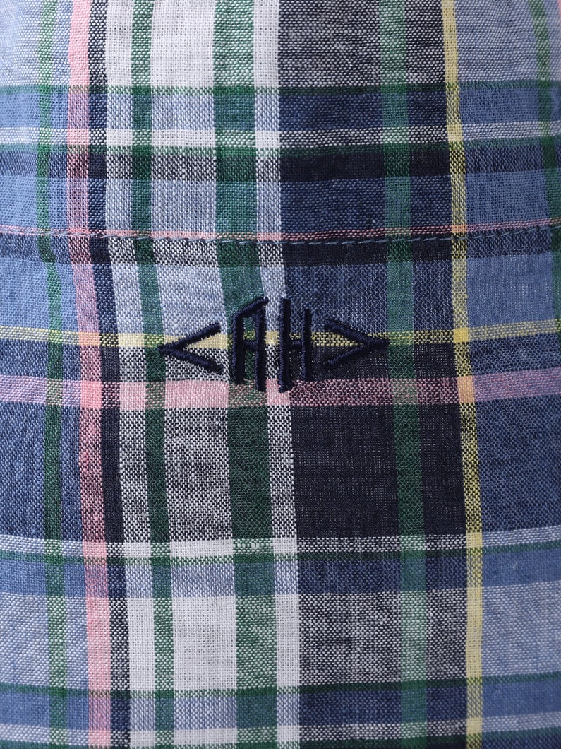 マドラスチェック トートバッグ 詳細画像 E 4