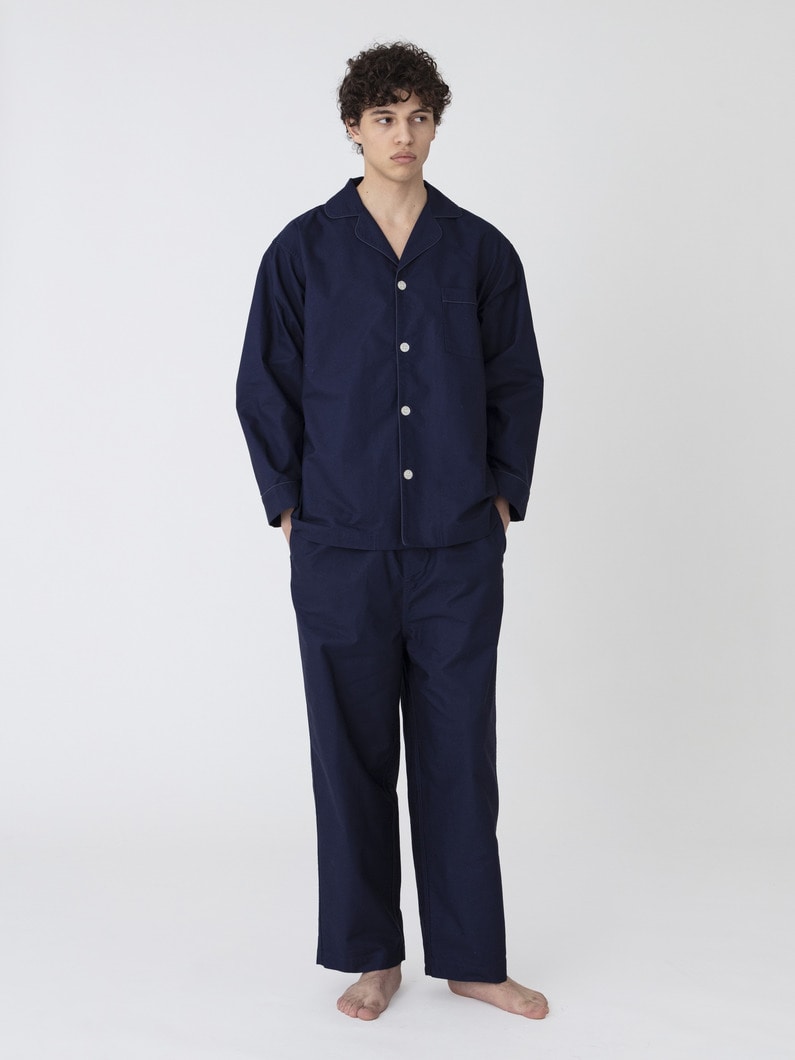オックスフォード パジャマ 詳細画像 navy 2
