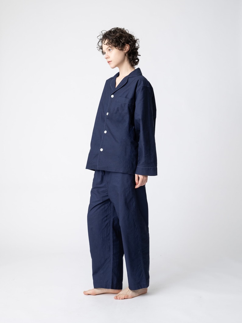 オックスフォード パジャマ 詳細画像 navy 5