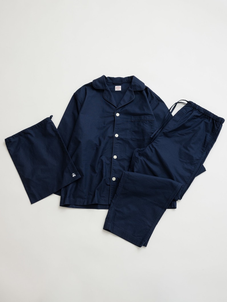 オックスフォード パジャマ 詳細画像 navy 8