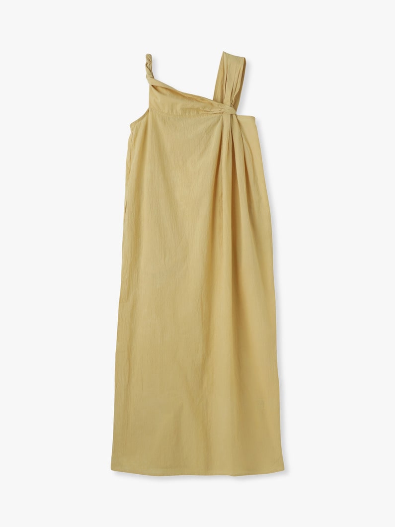 ナチュラルダイ ツイスト ドレス 詳細画像 yellow