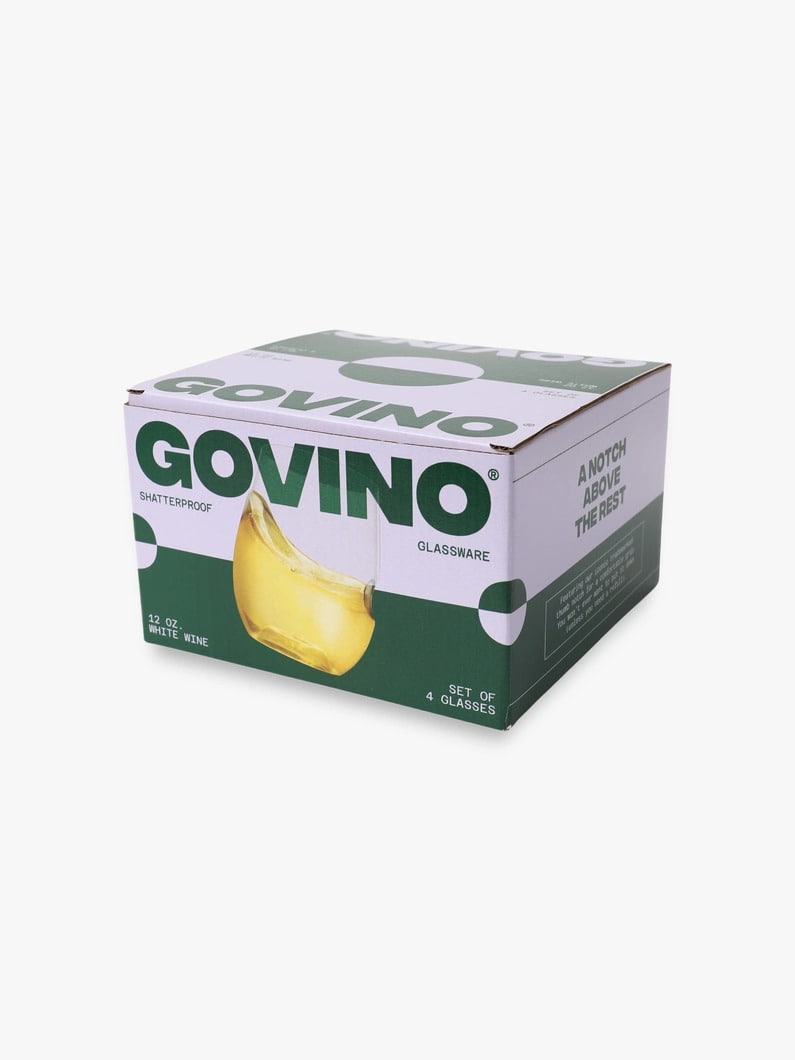 ホワイトワイングラス シャッタープルーフ 12oz（4P） 詳細画像 other 5