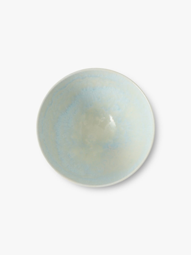 カラー グレーズド ロータス ボウル（L） 詳細画像 light beige 2