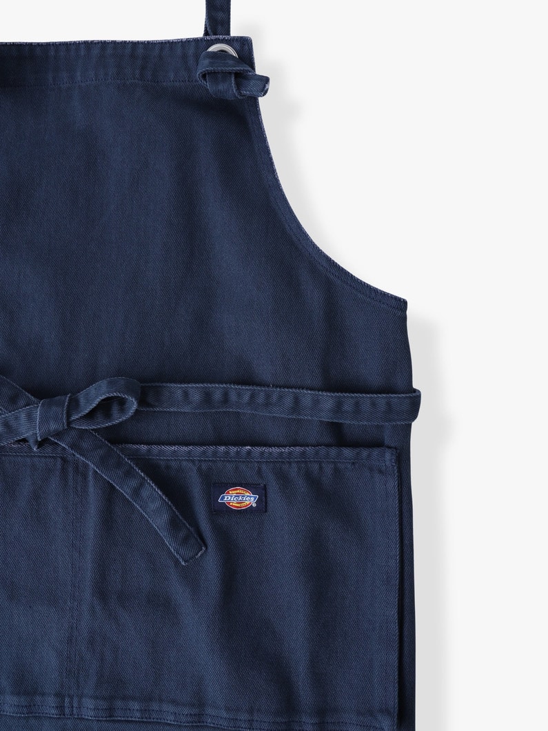 コットンツイル ワークエプロン 詳細画像 navy 2