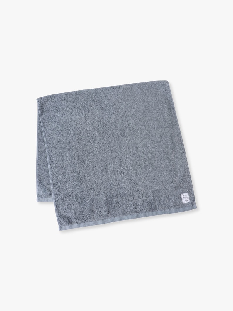 カラーウォッシュド バスタオル 詳細画像 blue gray