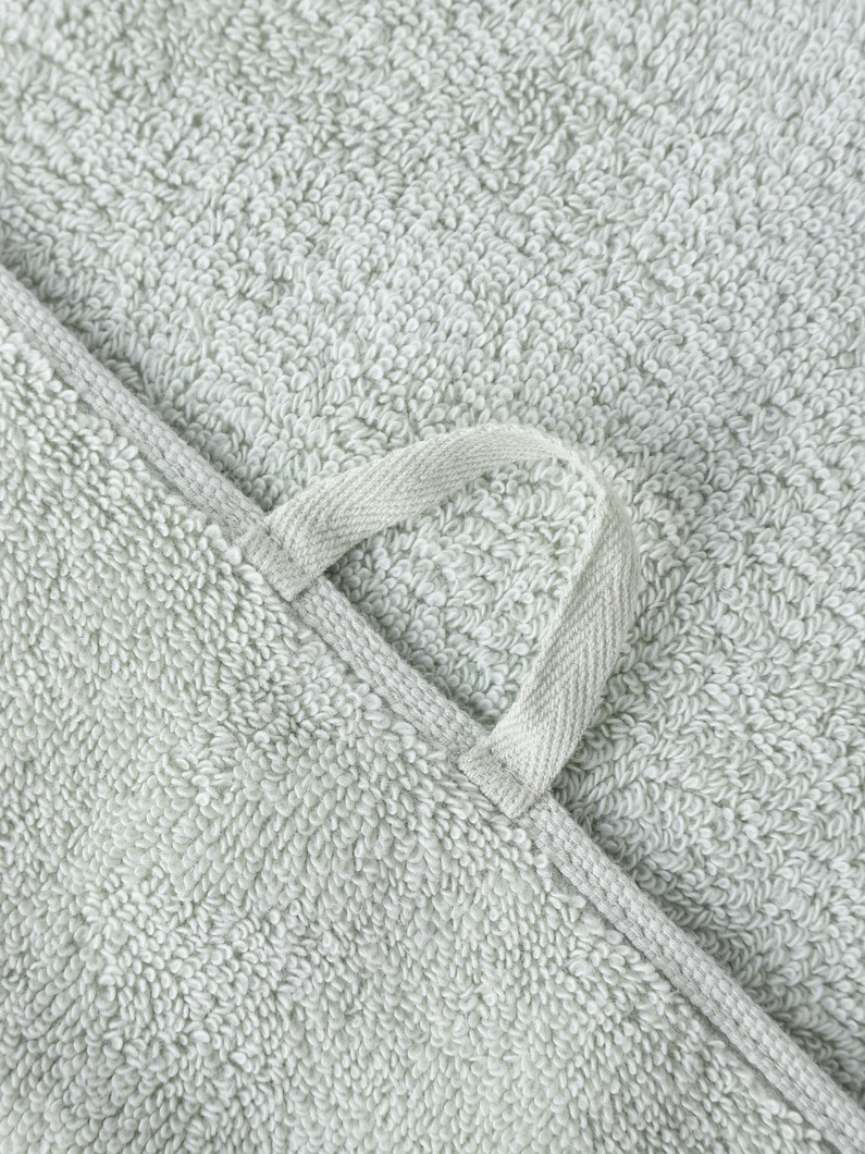 カラーウォッシュド フェイスタオル 詳細画像 light green 2