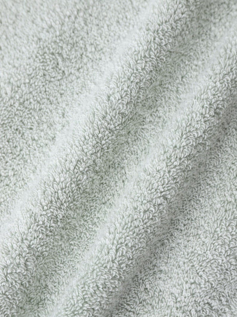 カラーウォッシュド フェイスタオル 詳細画像 light green 4