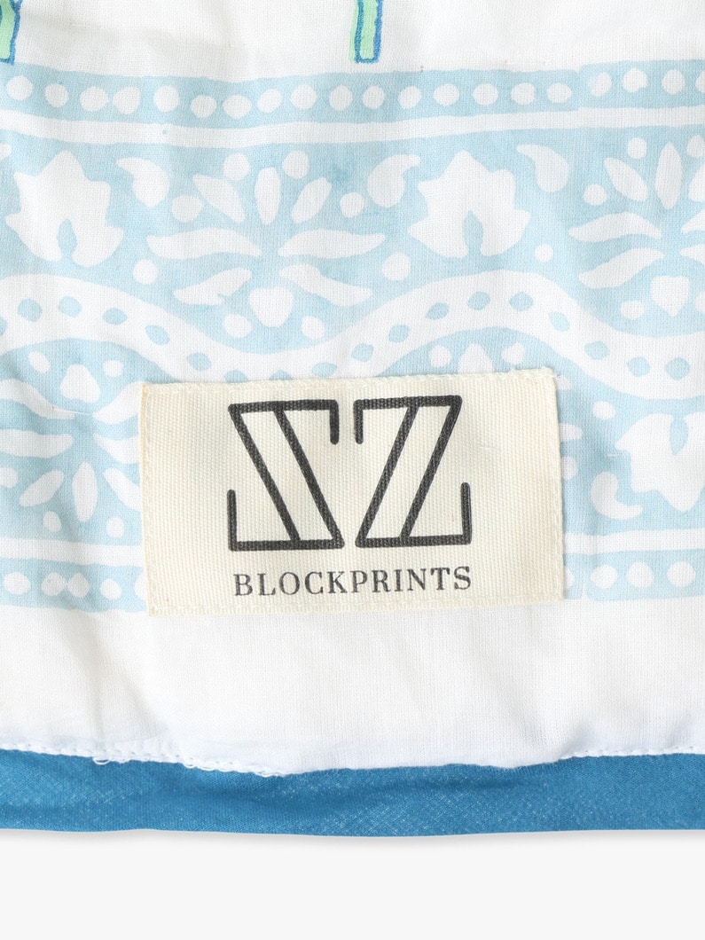 フルール ベビーブランケット 詳細画像 blue 2