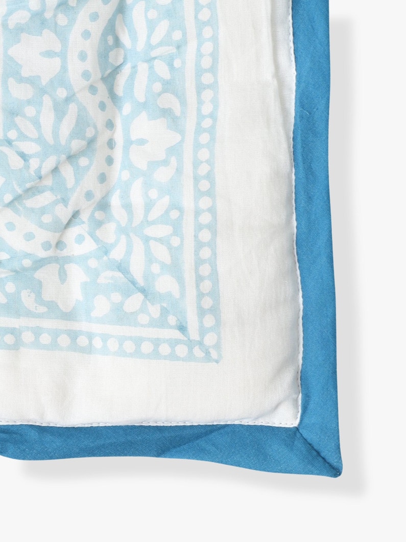 フルール ベビーブランケット 詳細画像 blue 3