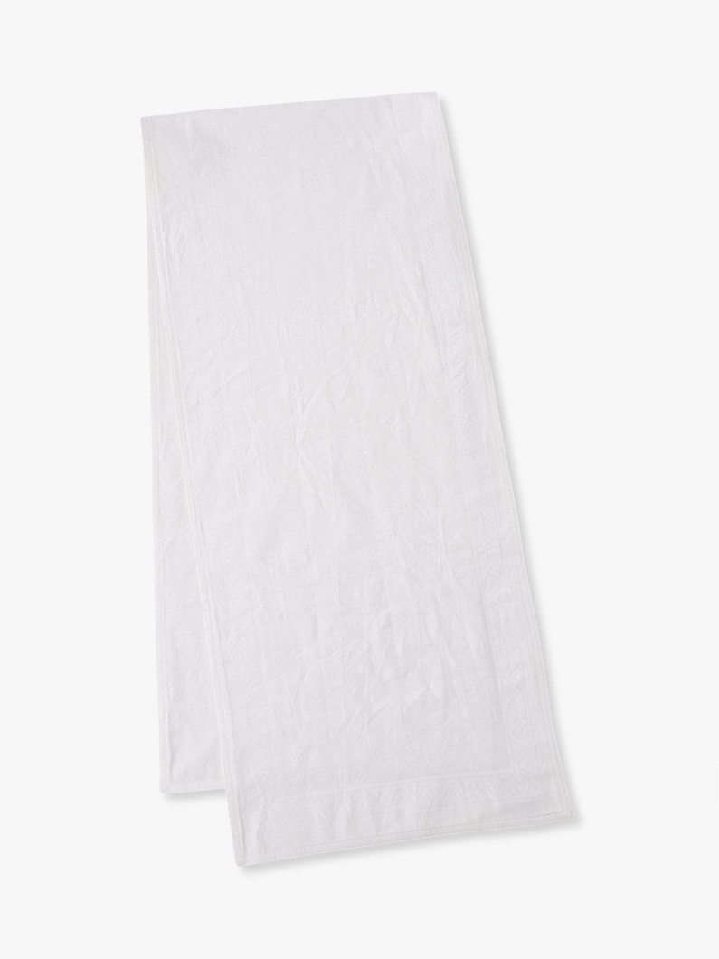 アドーン プリント テーブルランナー（13&times;60inch） 詳細画像 white 1