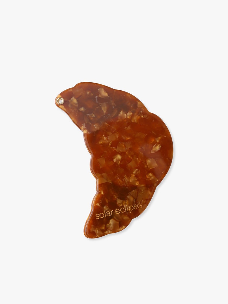 ボウ クロワッサン コンパクトミラー 詳細画像 brown 1