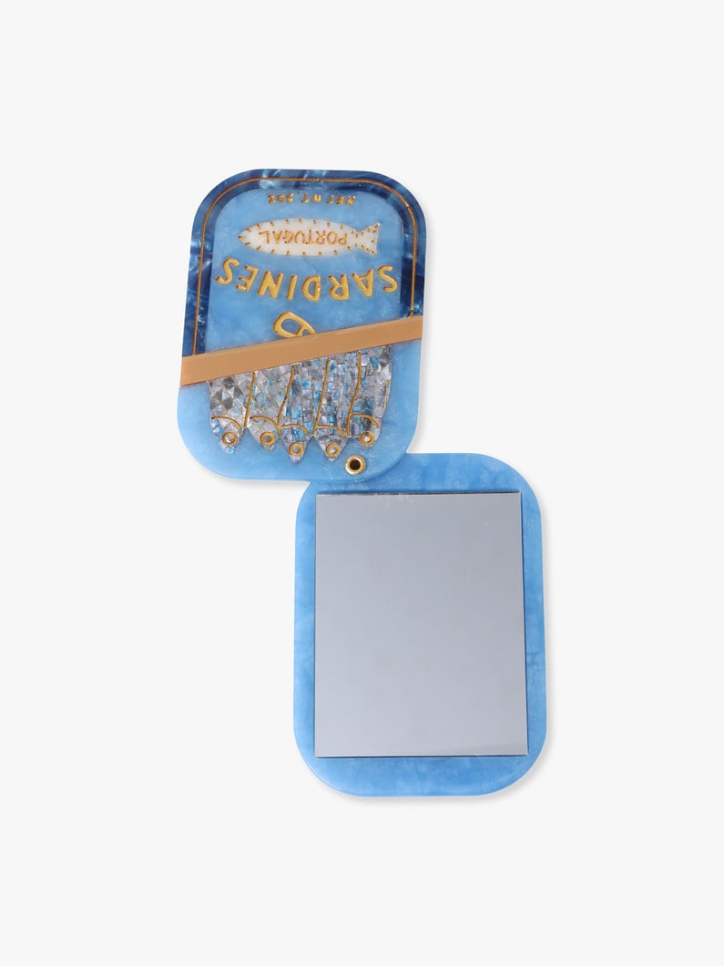 サーディンズ コンパクトミラー 詳細画像 blue 2