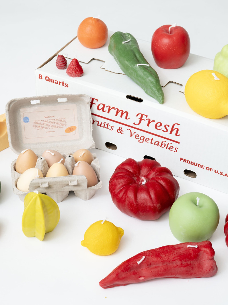 ヘアルームトマトキャンドル 詳細画像 red 4