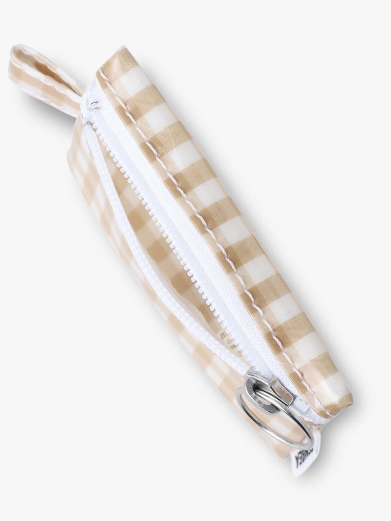 フラット ミニ ポーチ 詳細画像 beige 2