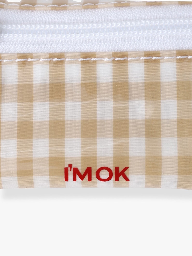 フラット ミニ ポーチ 詳細画像 beige 4