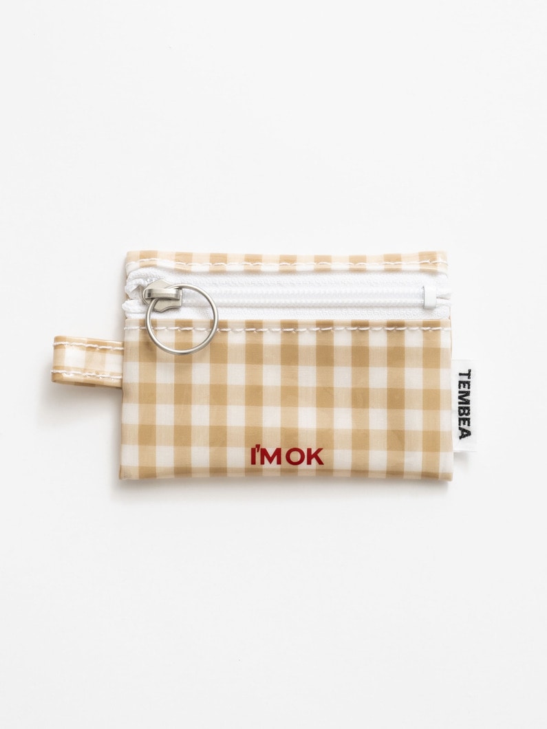 フラット ミニ ポーチ 詳細画像 beige 5