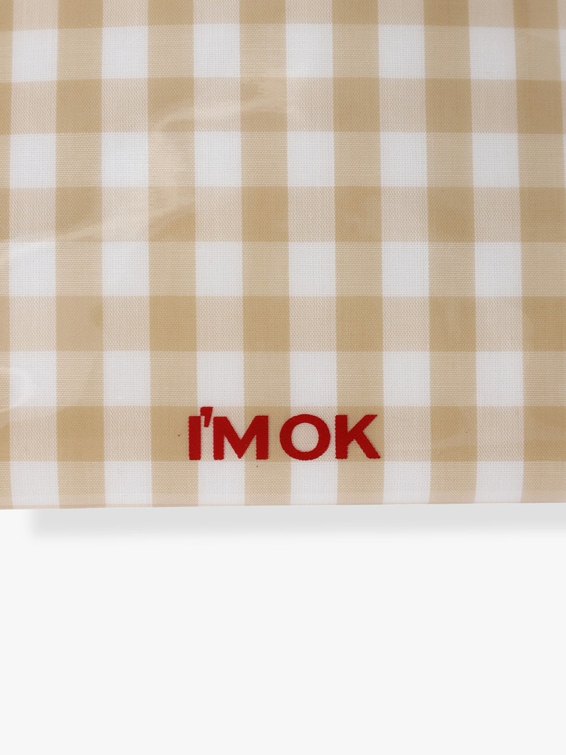 フラット ミディアム ポーチ 詳細画像 beige 4